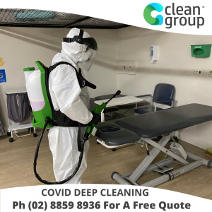 COVID cleaning in Medical centre