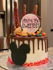 Cake celebrating Mrs.Pescatore 2021 The Sweetest Kid of the Year #thesweetestkidoftheyear #recruitingforgood www.RecruitingforGood.com