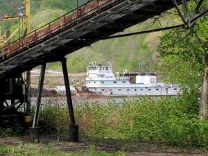 Material Conveyor on the Ohio River, Moundsville, WV