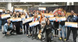 kel with scholarship winners