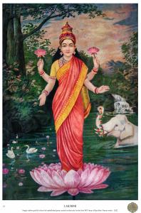 Lakshmi lithograph was sold for the highest bid of $2,150, coming in at twice the reserve price.