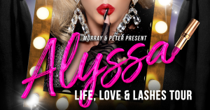 Alyssa Edwards launches Life, Love & Lashes Tour across the United States.