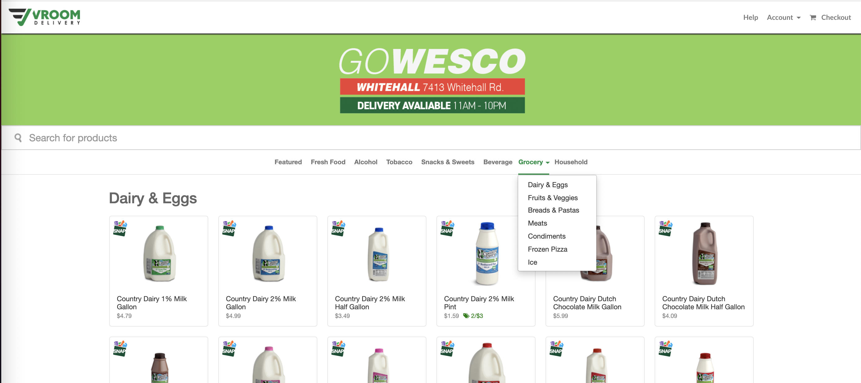 Wesco First CStore in Michigan to Offer Online SNAP/EBT For Home
