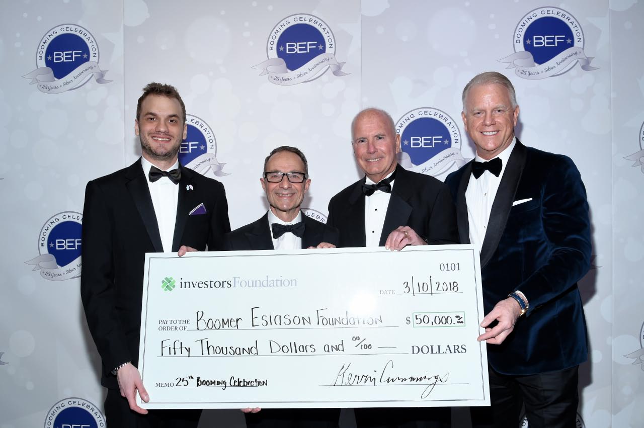 Boomer Esiason Foundation Receives $50,000 Grant That Honors Its 25 ...