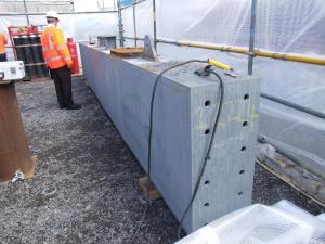 Steel sections that are too big to fit into regular hot dip galvanising tanks can be easily galvanised to the highest standards on site in most environments.