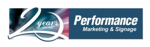 Performance Marketing 20th Anniversary Logo