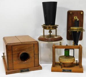 Antique historical telephones and other collectibles from the early days of phone communication, all from the Pennsylvania chapter of the Telephone Pioneers of America Museum, fetched nice high prices at a New Year’s Estate Fine Art, Antiques & Collectibles Auction held January 4th by Bruneau & Co
