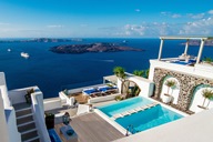 Iconic Santorini, a boutique cave hotel perched 1,000 feet above the island's caldera, has just announced their 2020 rates