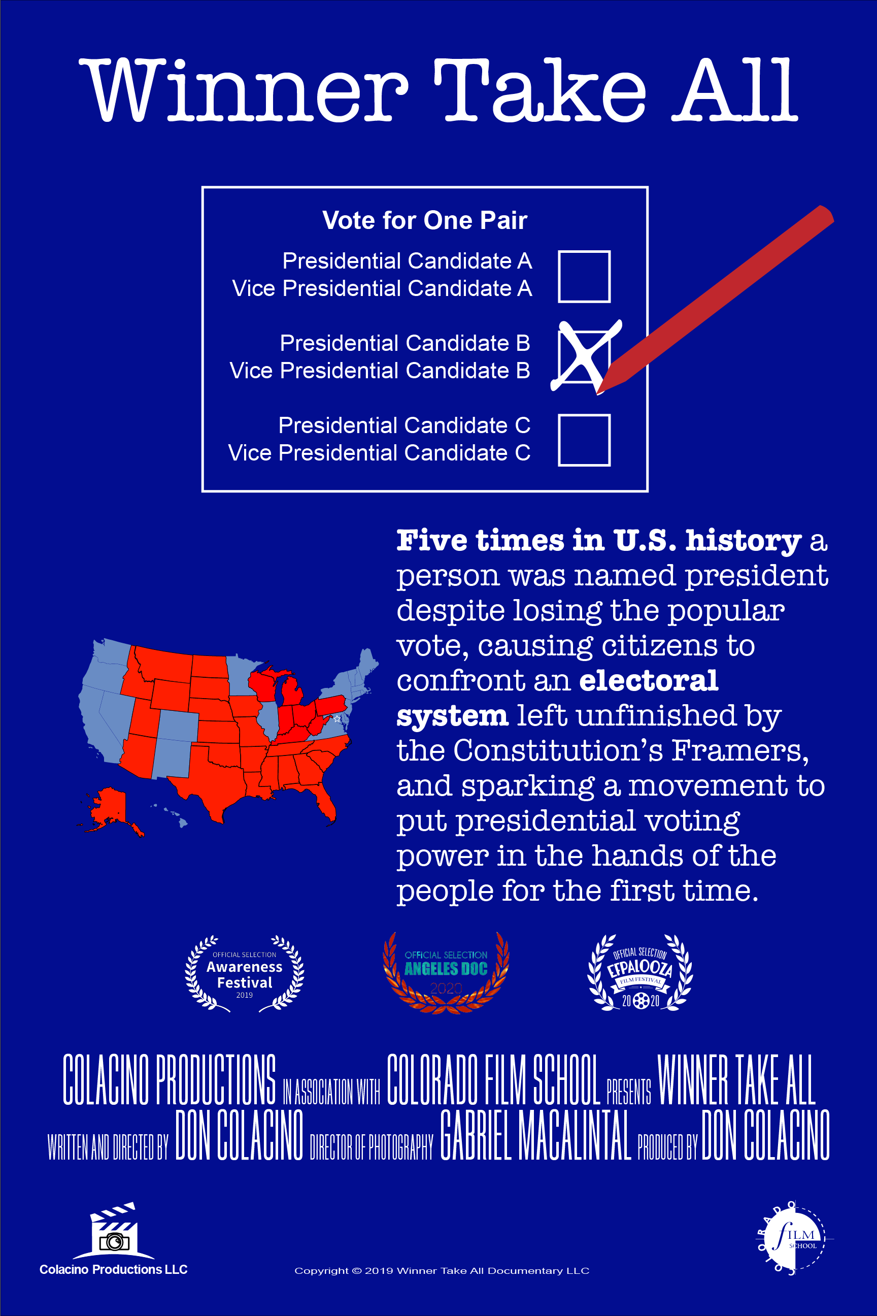 Electoral College Documentary to Screen at Denver’s EFPalooza DC