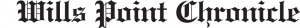 Wills Point Chronicle