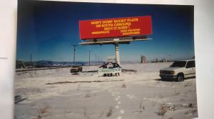 Rocky Flats sign 1992