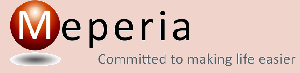 Meperia Logo with Tagline