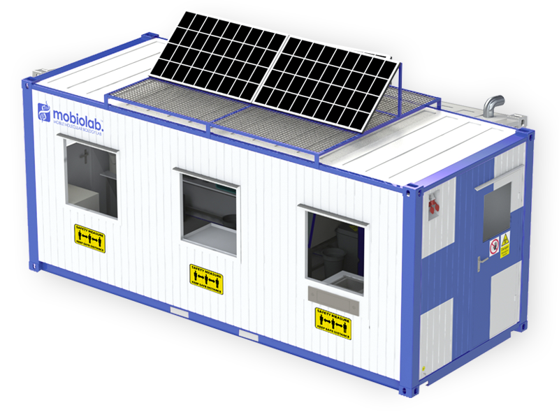 The first mobile container test facility for SARS-CoV-2 | DC Presswire