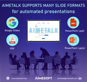 AimeTalk adds supports for PDF and PowerPoint presentations 2