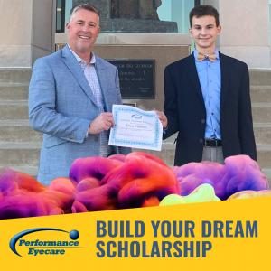 2021 Build Your Dreams (by Performance Eyecare) Scholarship Winner