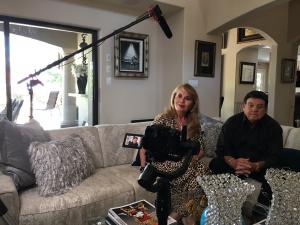 BVS Film Productions filming Tom Hopkins and his wife in their home in Arizona