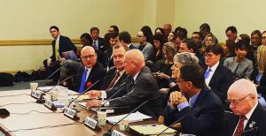 AWA executive director Marty Irby testifying at a House hearing on H.R. 1754 in January 2020