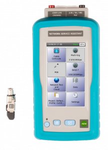 AEM, creators of innovative test and measurement solutions, today introduced the Network Service Assistant (NSA) with Certi-Lite, a new category of hybrid tester that bridges the gap in existing test equipment between network connectivity and standards-based cable testing AEM's Network Service Assistant Hybrid Tester