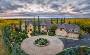 Commanding breathtaking, panoramic Rocky Mountain views perched on nearly three acres reached via a private road and 10 minutes to an airport, Terre Blanche represents the ultimate in luxurious estate living.