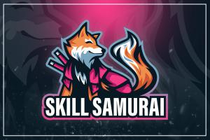 Skill Samurai Logo featuring our STEM fox mascot