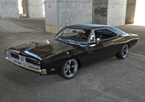 The majority of high-end builds are vehicles designed for car shows or limited outings, but the challenge facing Tony Arme, of American Legends, was a customer who wanted a high-end build to drive daily Black 1969 Dodge Charger build created by Tony Arme and American Legends