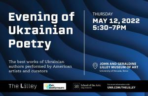 An evening of Ukrainian poetry