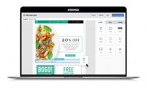 Emma email marketing platform easy email editor and template tool