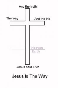 Jesus Is the Way Cross