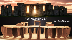 4. ‘’WINDHENGE’’ inspired after the famous Stonehenge.