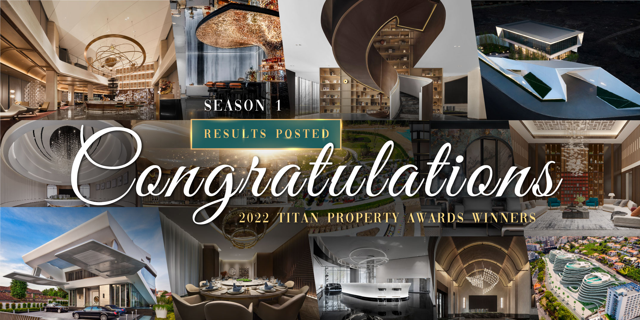 TITAN Property Awards Announces 2022 Category Winners of the Year for