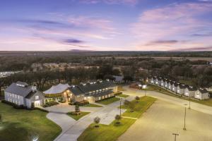 This exquisite ranch property and event venue blend rustic charm and sophisticated finishes into one picturesque package.