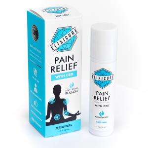 Elixicure All Natural Pain Relief Original Roll-on with CBD