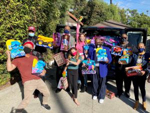 Young and the Restless Star Michelle Staffor and Fellow Cast Members Partner with President of NAACP Inglewood/South Bay to Bring Christmas Cheer to Children in Need