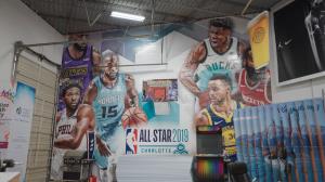 BlueFire's work for the NBA All Star game.