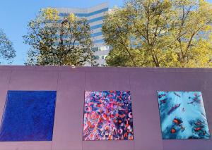 Laurel Holloman Pershing Square Exhibition in Downtown Los Angeles