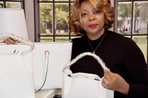 Vikki Jones Designed Her Bag for Business (Photo Courtesy Vikki Jones)