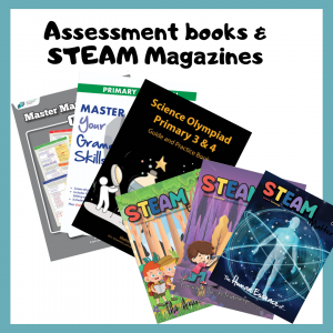 CPD's assessment books and STEAM Magazines