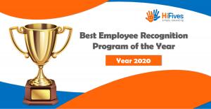 2020 Best Employee Recognition Program Award