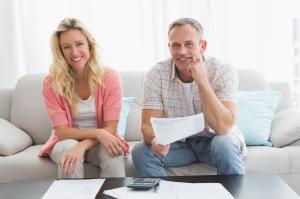 Happy Old Couple who found solutions to tax problems