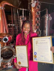 Founder of the First Black Woman-Owned Distillery in the U.S. Receives 5 Proclamations From the Government 1