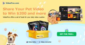 Online Pet Video Contest from VideoProc