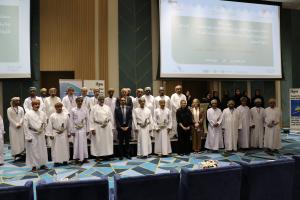Group photo at the first NDF workshop held in the MENA region, in Muscat, Oman.