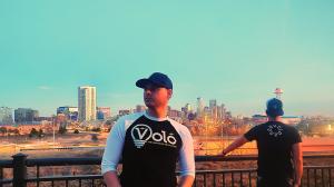 Volo Business Revolutions marketing agency's owners Eric Sopp and Dan Sopp overlook Denver Colorado