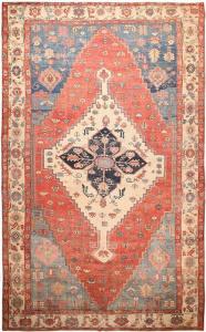 OVERSIZED ANTIQUE PERSIAN SERAPI CARPET, 14 ft x 22 ft 3 in