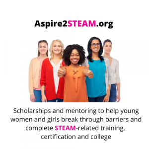 Aspire2STEAM.org Expands Scholarship Program for Young Women and Girls