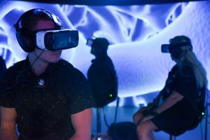 Virtual Reality Headset at FIVARS Festival