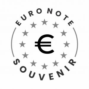 Euro Note Souvenir Logo