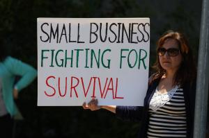 Small Business Fighting for Survival