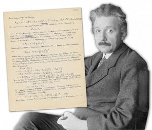 An exceptional handwritten four-page presidential address signed by Thomas Jefferson and directed to the Cherokee Nation in 1806, a spectacular one-page document written and signed by Albert Einstein regarding his theories on gravity and relativity, and a two-page letter handwritten and signed by Abraham Lincoln in 1863 concerning the transportation of troops by rail during the Civil War are just a few of the expected top lots in University Archives’ online-only auction of rare manuscripts, autographs and books slated for Wednesday, March 3rd
