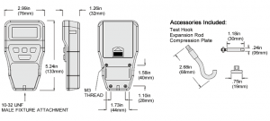 HFG-45 Hand Held Force Gauge Specifications